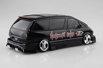 Aoshima 1/24 : Black Mafia TCR11W Estima '98' ( Toyota )