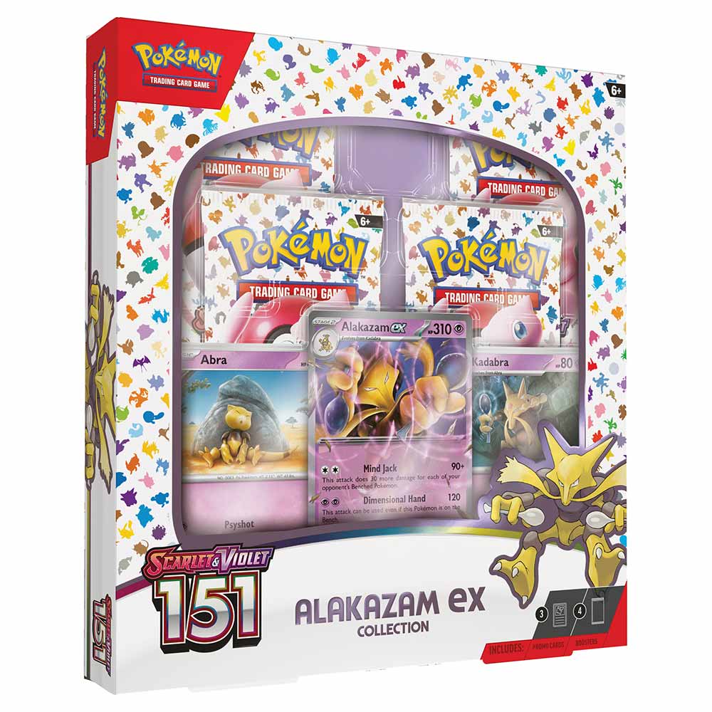 Pokemon TCG : 151 Scarlet & Violet Alakazam ex Collection
