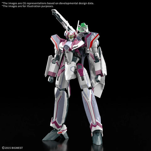 Bandai HG 1/100 : Macross Delta VF-31C Siegfried ( Mirage Farina Jenius Use ) Deluxe Set