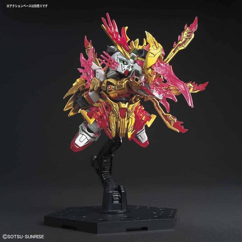 Bandai SDW Sangoku Soketsuden : Yan Huang Zhang Fei Burning Gundam