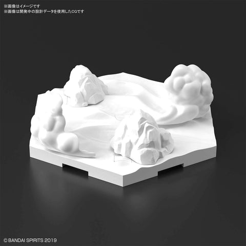 Bandai : Customize Scene Base 03 ( SnowField Ver. )