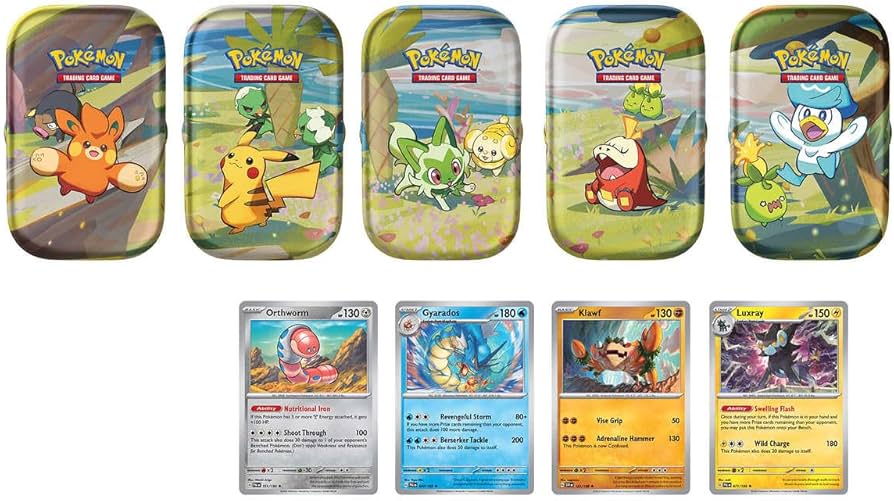 Pokemon TCG : Paldea Friends Tin 5-Pack