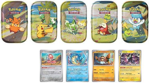 Pokemon TCG : Paldea Friends Tin 5-Pack