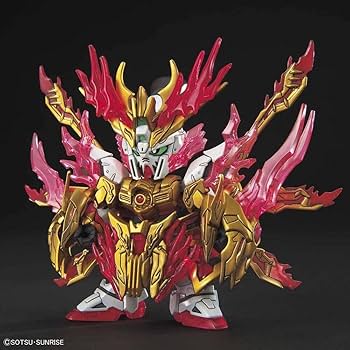 Bandai SDW Sangoku Soketsuden : Yan Huang Zhang Fei Burning Gundam