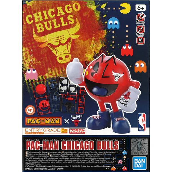PAC-MAN Chicago bulls – Little Robot