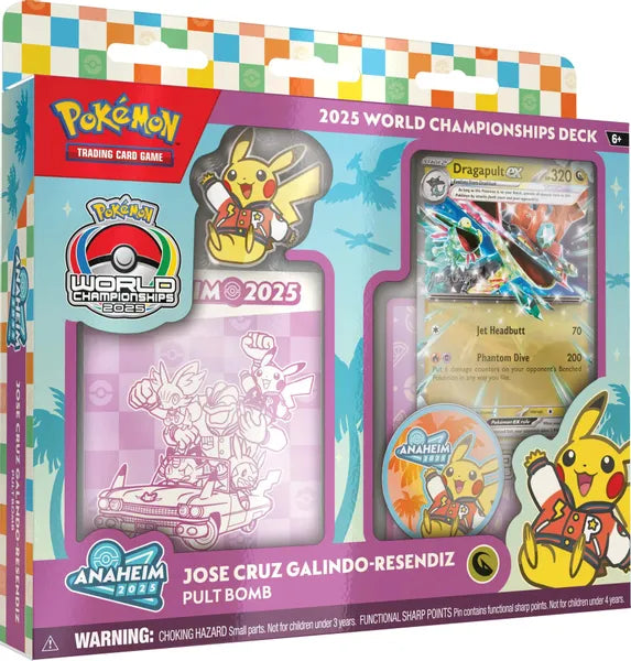 Pokemon TCG : 2025 World Championship Deck [ Jose Cruz Galindo-Resendiz - Pult Bomb ]
