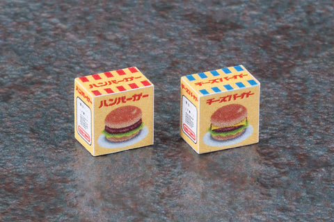 Hasegawa 1/12 : Nostalgic Vending Machine ( Hamburger )