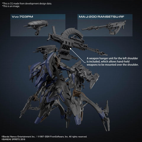 Bandai 30MM : Armored Core Vi Fires Of Rubicon Schneider Nachtreiher/40E Steel Haze