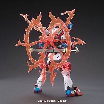 Bandai HG 1/144 : Kamiki Burning Gundam (Team Try Fighters : Sekai Kamiki's Mobile Suit)
