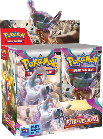 Pokemon TCG : Scarlet & Violet Paldea Evolved Set Booster Pack Box