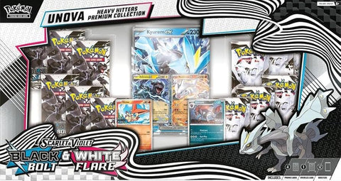 Pokemon TCG : Scarlet & Violet : Black Bolt & White Flare Unova Heavy Hitters Premium Collection