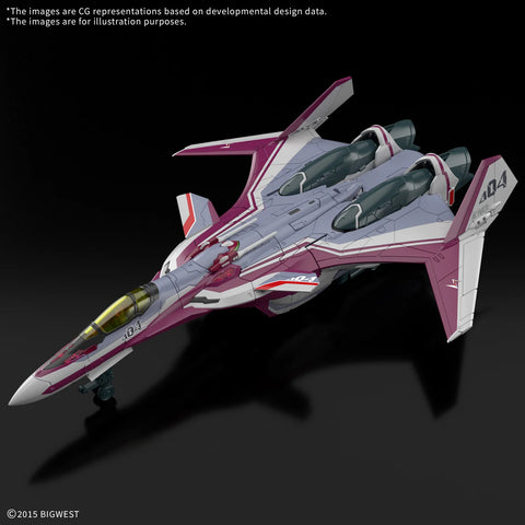 Bandai HG 1/100 : Macross Delta VF-31C Siegfried ( Mirage Farina Jenius Use ) Deluxe Set
