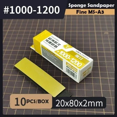 Stedi MS-A3 Sponge Sandpaper #1000-1200