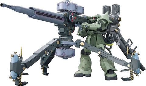 Bandai HG 1/144 : MS-06 Zaku II + Big Gun Set  ( GundamThunderbolt Ver. )
