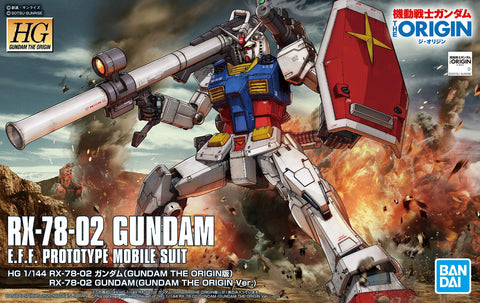 Bandai HG 1/144 : RX-78-02 Gundam ( The Origin Ver. )