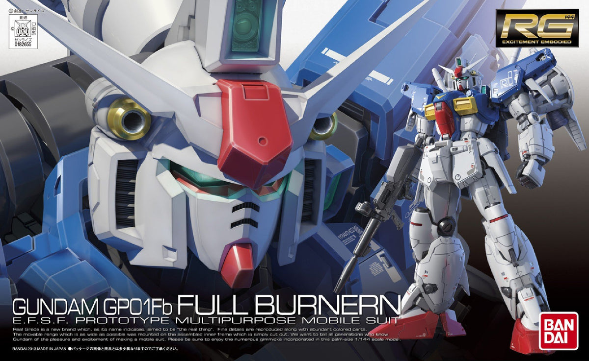 Bandai RG 1/144 Gundam GP01FB Full Burnern