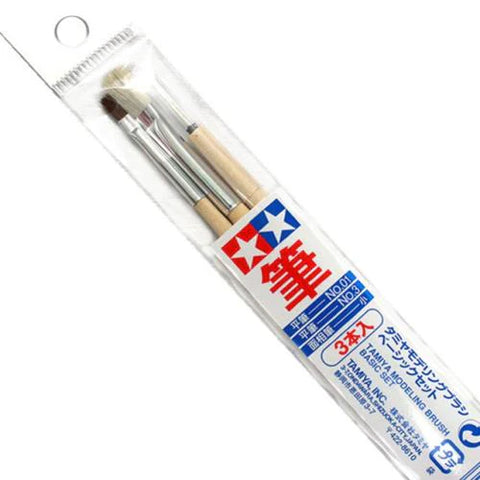 TAMIYA Modelling Brush Basic Set 87066