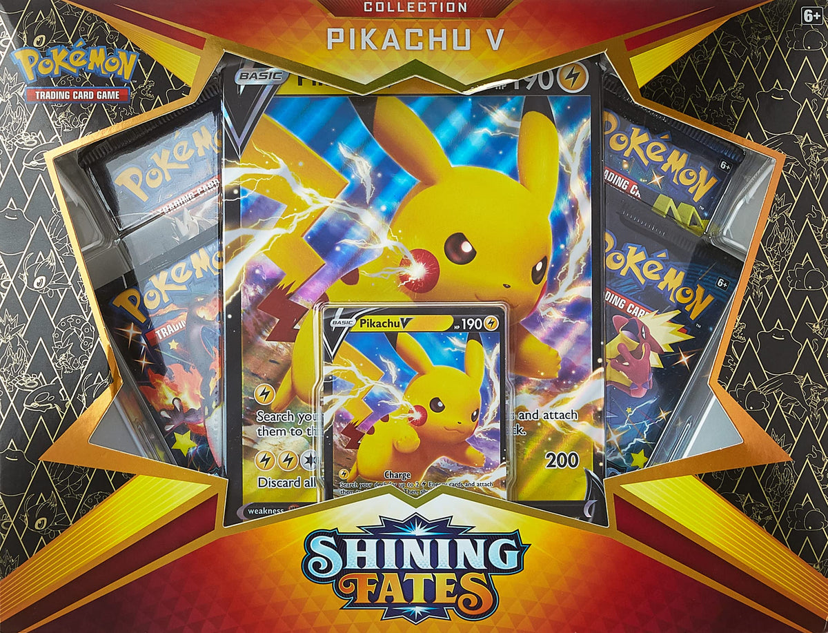 Pokemon TCG: Shining Fates Pikachu V Box