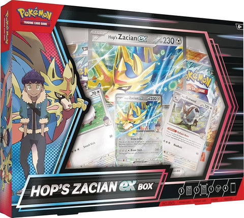 Pokemon TCG : Hop's Zacian EX box