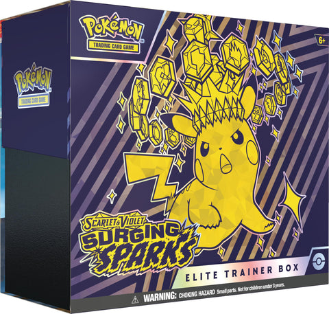 Pokemon TCG : Scarlet & Violet Surging Sparks Elite Trainer Box