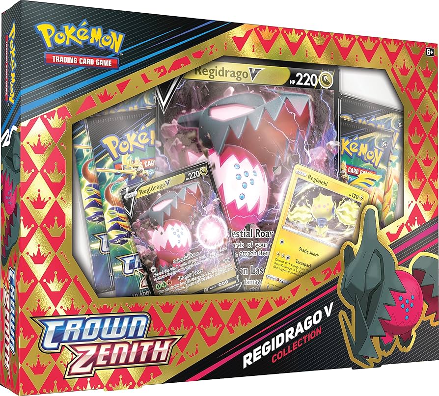 Pokemon TCG : Crown Zenith Regidrago V Collection