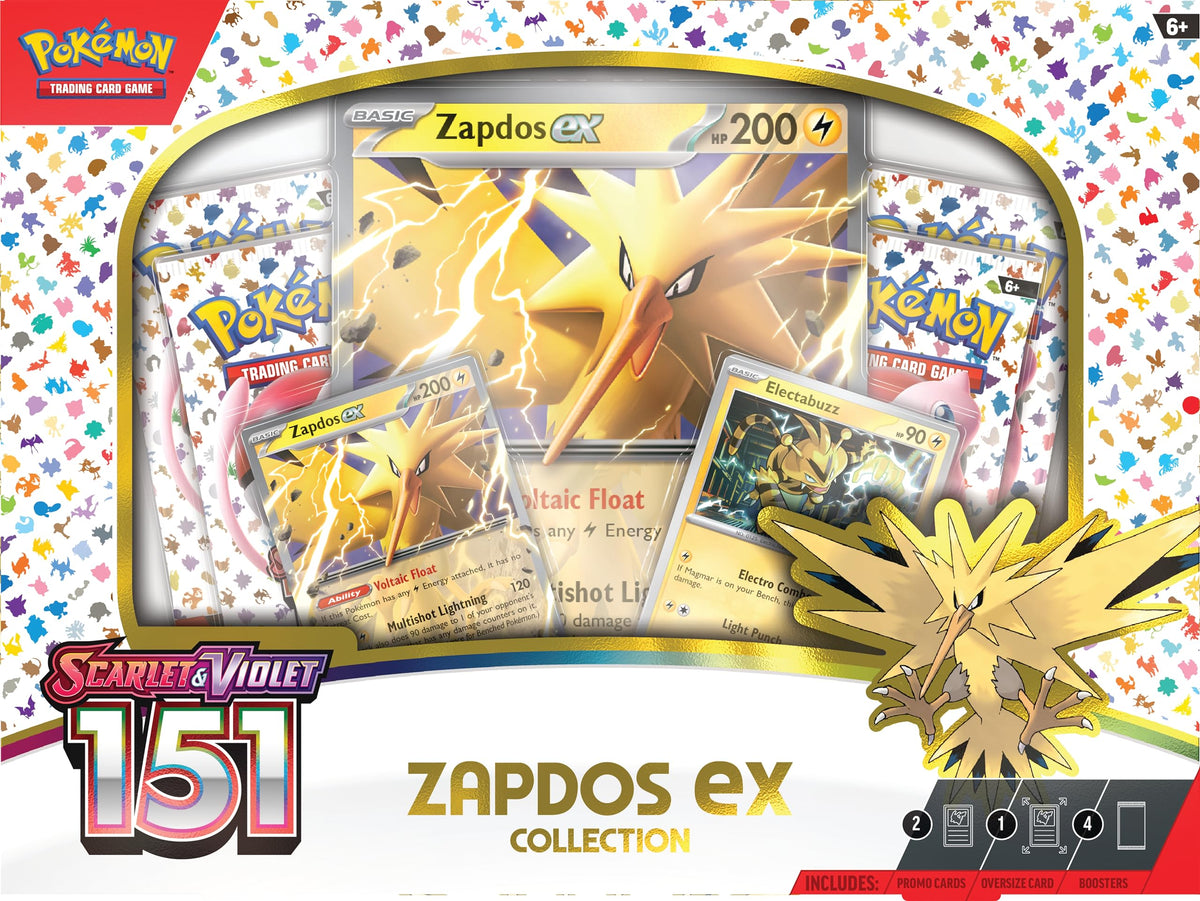 Pokemon TCG : 151 Scarlet & Violet Zapdos ex Collection