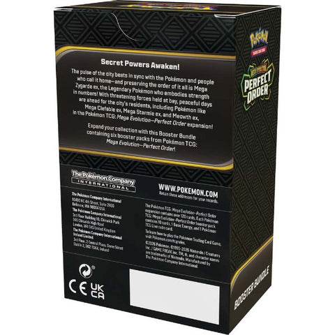 Pokemon TCG : Mega Evolution 3 Perfect Order Booster Bundle