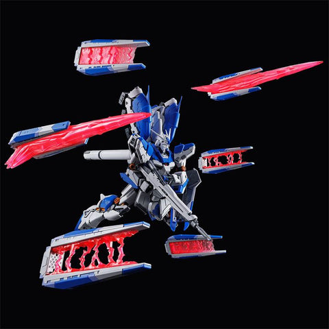 P-Bandai RG 1/144 : Hyper Mega Bazooka Launcher For Hi-Nu Gundam & Fin Funnel Display Set