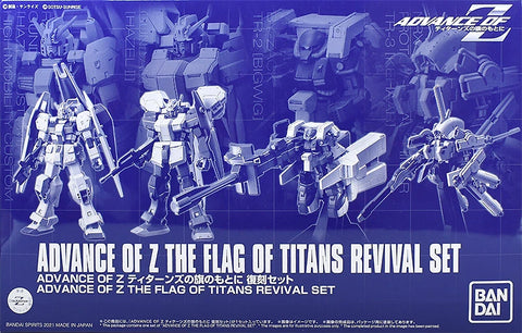 HG 1/144 Advance Of Z  The Flag Of Titans Revival Set P-Bandai