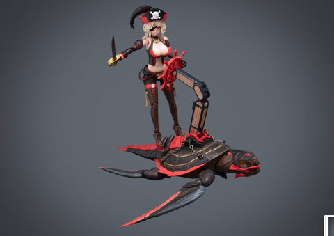 Border : 1/12 BA-003 Queen Anne Priates