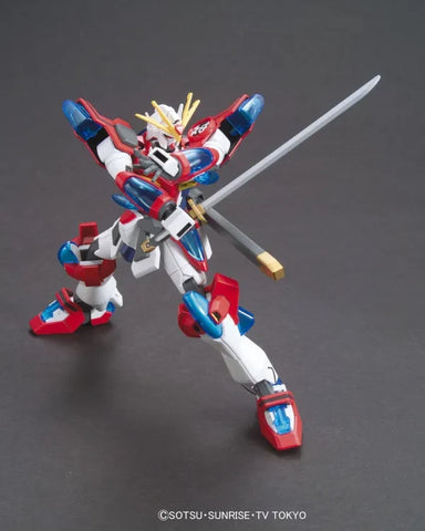 Bandai HG 1/144 : Kamiki Burning Gundam (Team Try Fighters : Sekai Kamiki's Mobile Suit)
