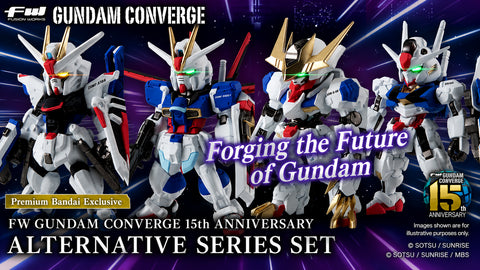 P-Bandai FW : Gundam Converge 15th Anniversary Alternative Series Set Without Gum