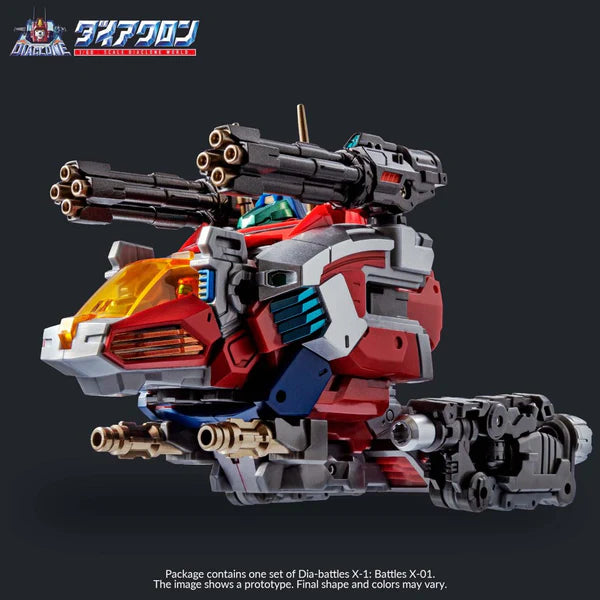 Takara Tomy 1/60 : Diaclone Dia-Battles X1 ( Altered Bullet Module )