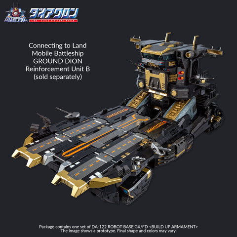 Takara Tomy : Diaclone DA-122 Robot Base GX/FD [ Build Up Armament ]