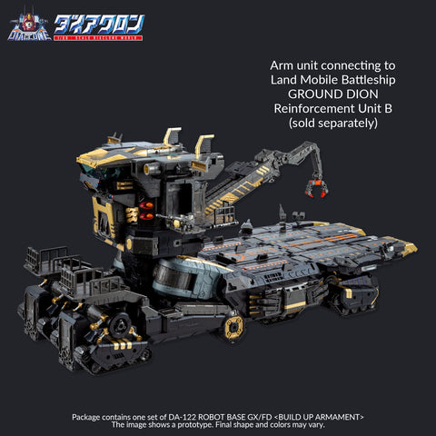 Takara Tomy : Diaclone DA-122 Robot Base GX/FD [ Build Up Armament ]