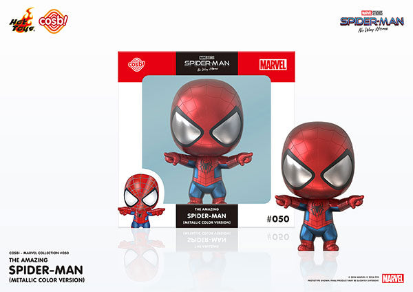 Cosbi Marvel Collection #050 Spider-Man (Metallic Color Version) Movie: Spider-Man: No Way Home (Copy)