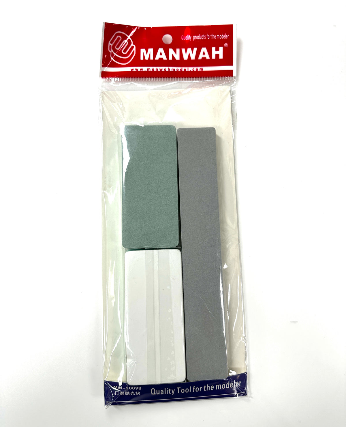 MAN WAH MW-2009B Polishing Bars Rectangular (3pcs)