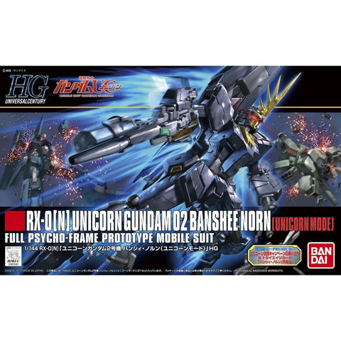 Bandai HG 1/144 : RX-0[N] Unicorn Gundam 02 Banshee Norn [ Unicorn Mode ]