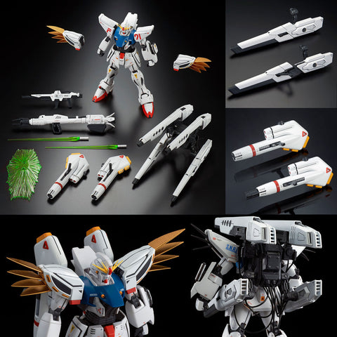 P-Bandai MG 1/100 Gundam F91 Ver 2.0 ( Back Cannon & Twin V.S.B.R Set Up Type )