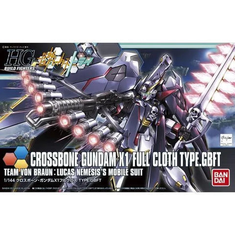 Bandai HG 1/144 : Crossbone Gundam X1 Full Cloth Type.GBFT