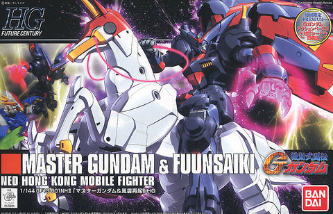 Bandai HG 1/144 : GF13-001NHII Master Gundam & Fuunsaiki [ Neo Hong Kong Mobile Fighter ]