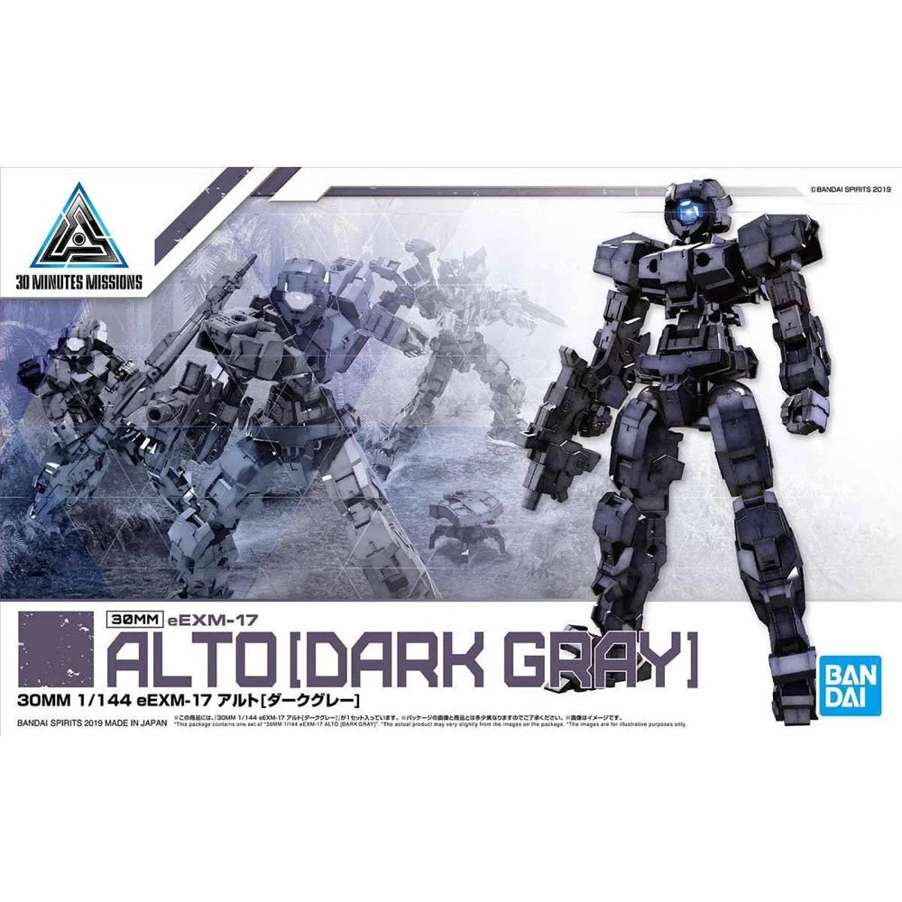Bandai 30MM 1/144 : eEXM-17 Alto [ Dark Gray ]