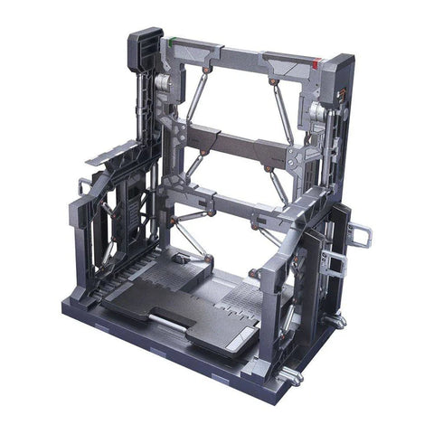 Bandai 1/144 : Builders Parts System Base 001 ( Gun Metalic )