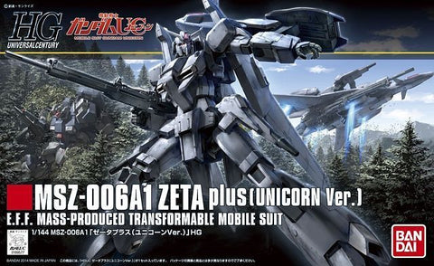 Bandai HG 1/144 MSZ-006A1 Zeta Plus ( Unicorn Ver )