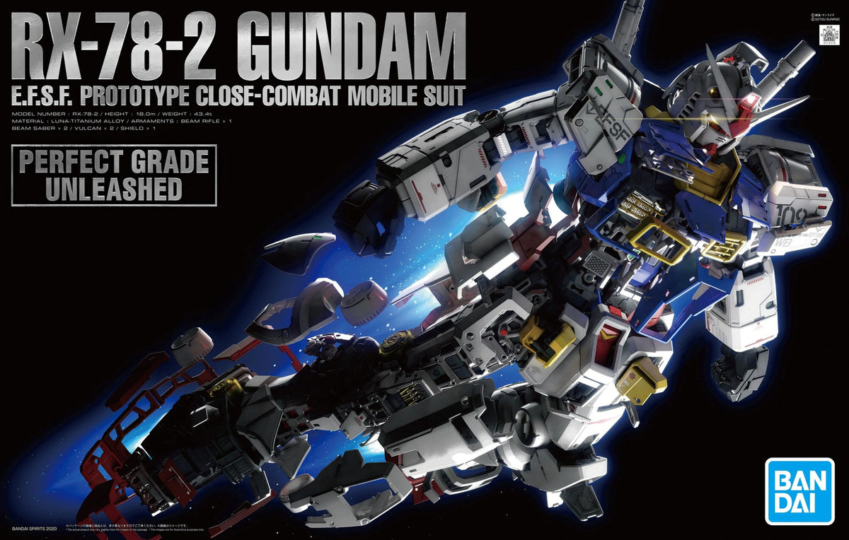 PG 1/60 UNLEASED RX-78-2 Gundam