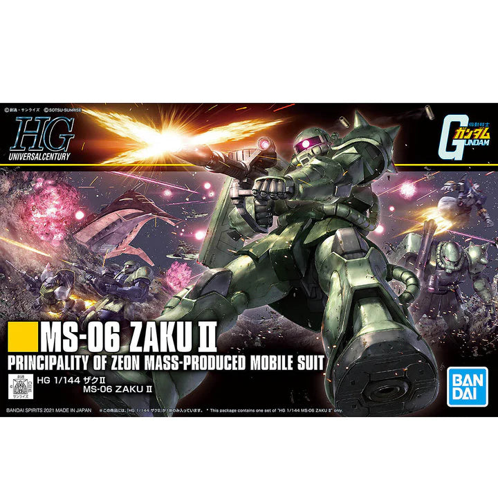 Bandai HG 1/144 : MS-06 Zaku II