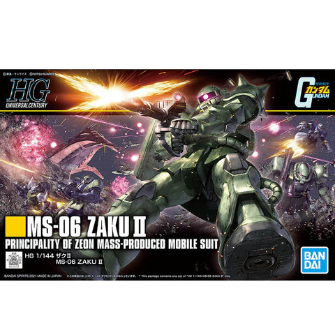 Bandai HG 1/144 : MS-06 Zaku II