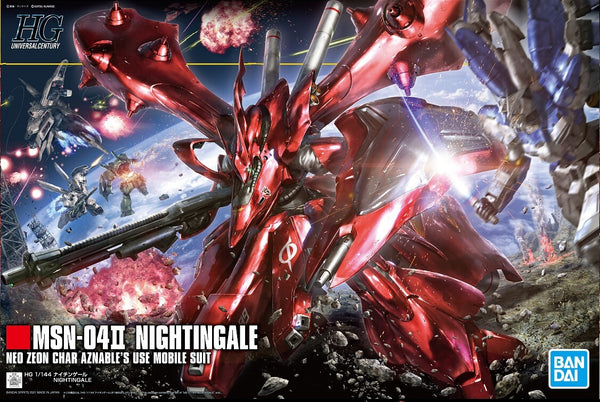 Bandai HG 1/144 : MSN-04II Nightingale – Little Robot
