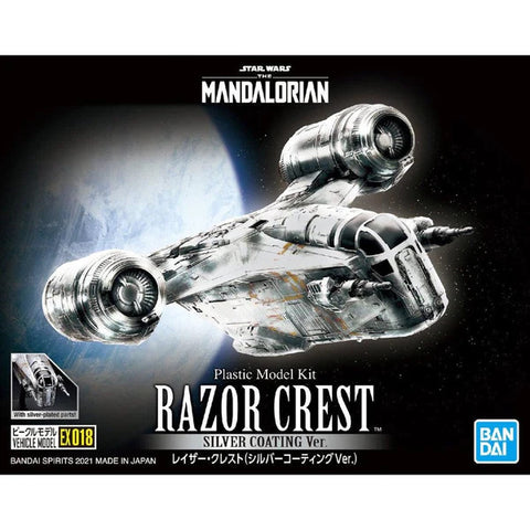 Star Wars Vehicle Model EX018 Razor Crest (Silver Coating Ver.)