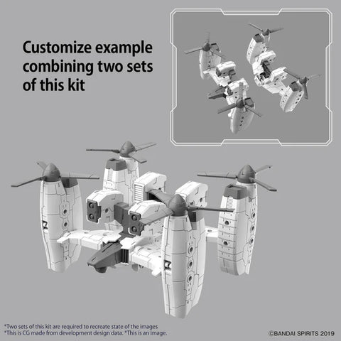 30MM : 1/144 Extended Armament Vehicle (Tilt Rotor Ver.)
